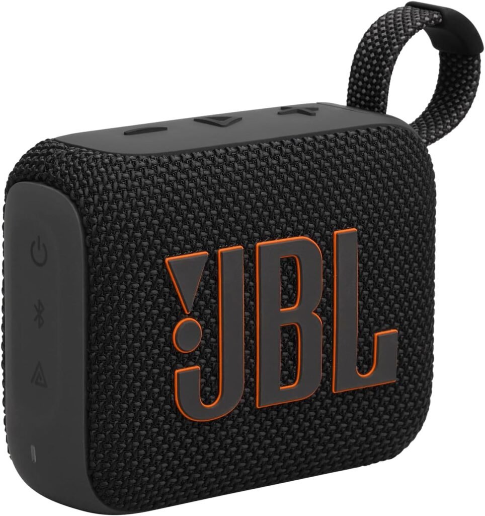 JBL Go 4 - Portable Bluetooth Speaker - Black