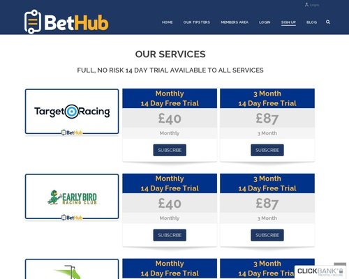 BetHub - Professional Sports Tipster